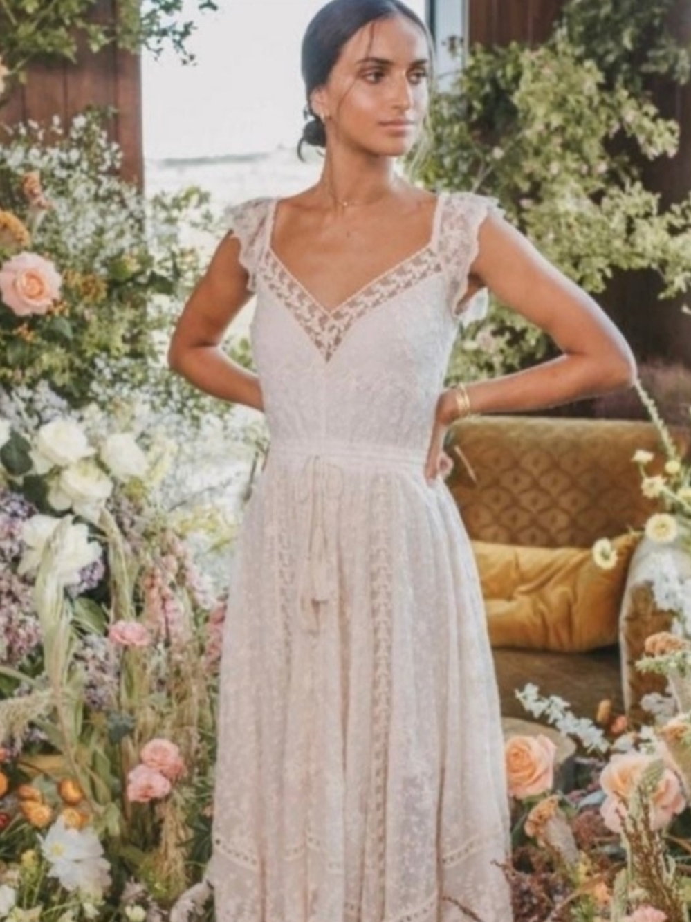 Spell & The Gypsy Le Gauze Kerchief Dress
